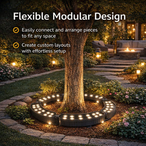 GlowTree – LED Ring Tree Light