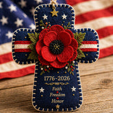 PoppyCraft – DIY Patriotic Cross Ornament Kit