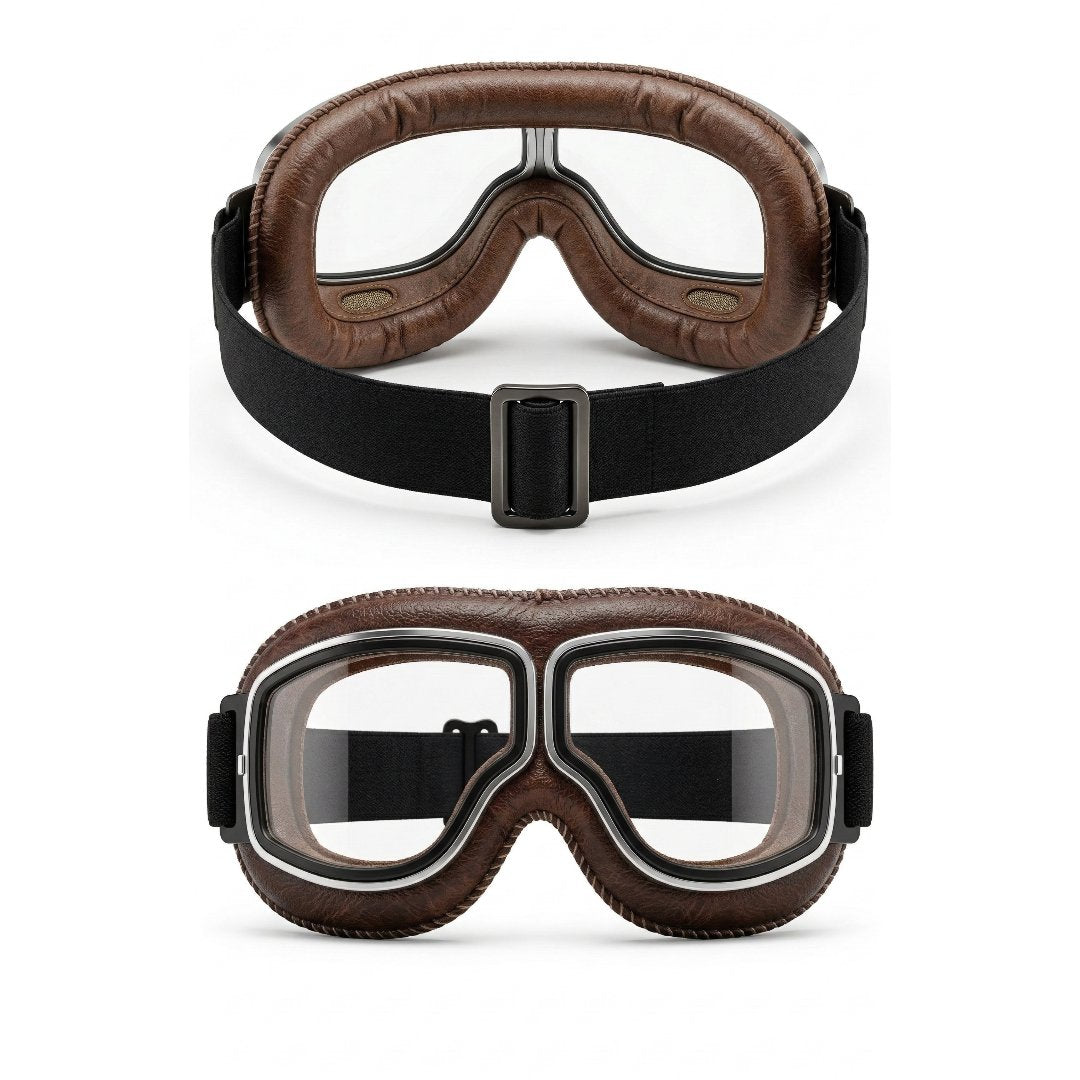 RetroRide – OTG Vintage Motorcycle Riding Goggles