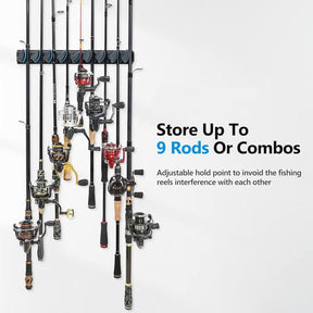 ReelFlow – Fishing Pole Storage Organizer