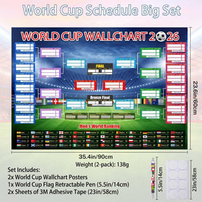 GoalWall – 2026 World Cup Poster Set