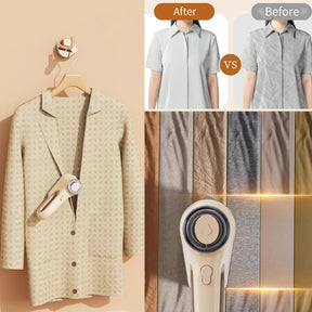 SteamEase – Portable Vacuum Clothes Steamer