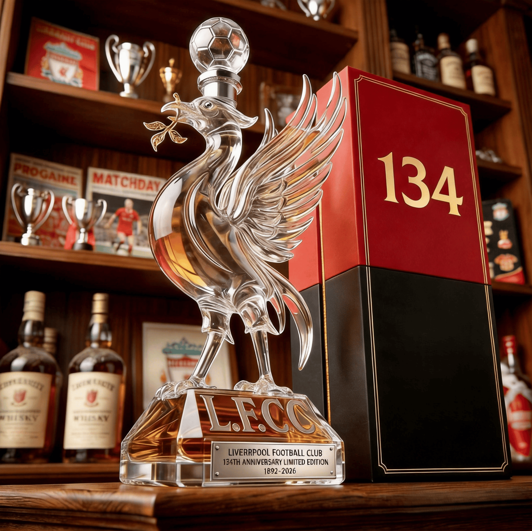 SpiritHonor – Anniversary Crystal Whiskey Decanter