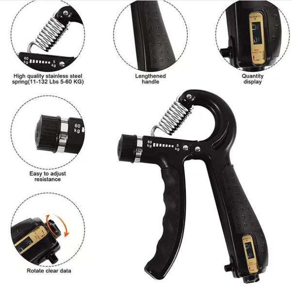 GripForge – Portable Hand Strengthener Kit
