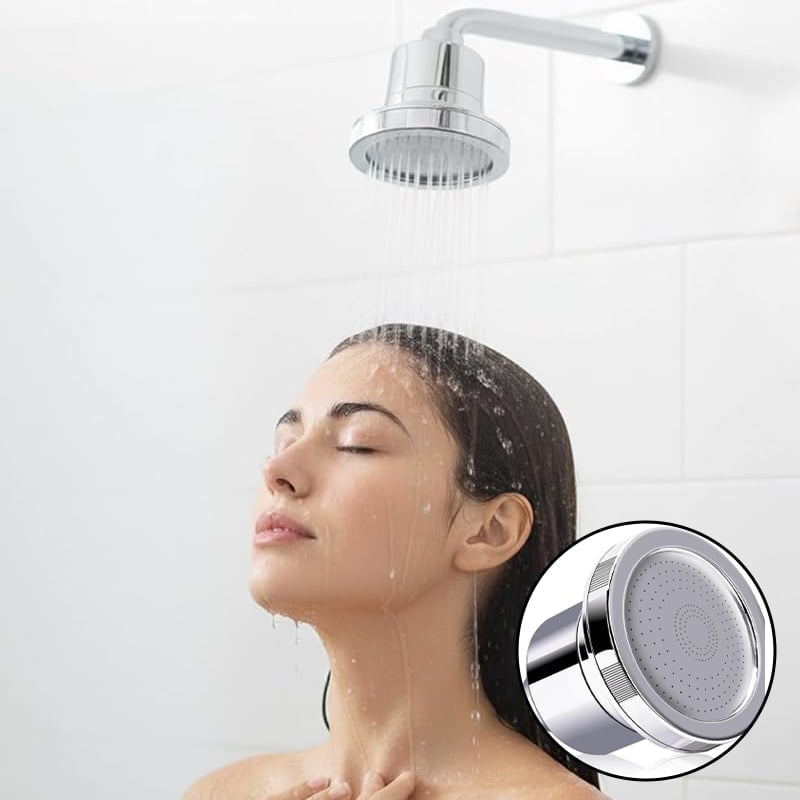 AquaFlow – Stainless Steel High‑Pressure Shower Head