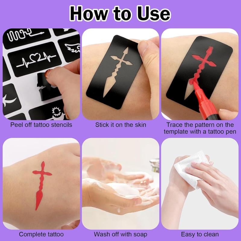 Artify – Temporary Tattoo Marker Set