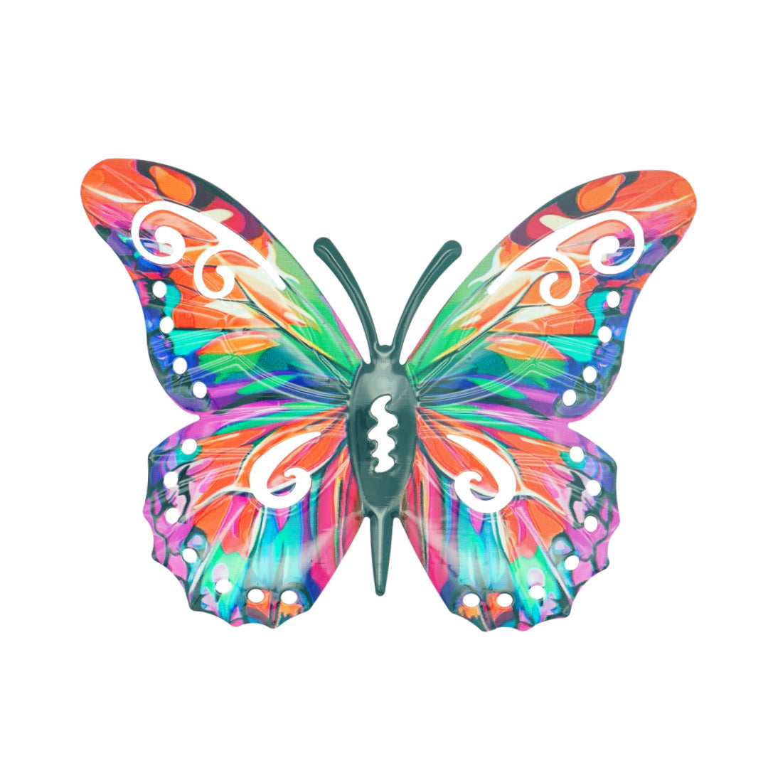 FlutterGlow – Metal Butterfly Wall Art