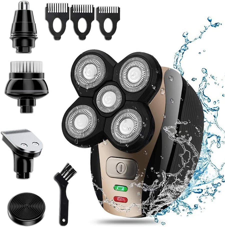GroomFlex | 5-in-1 4D Electric Shaver Kit