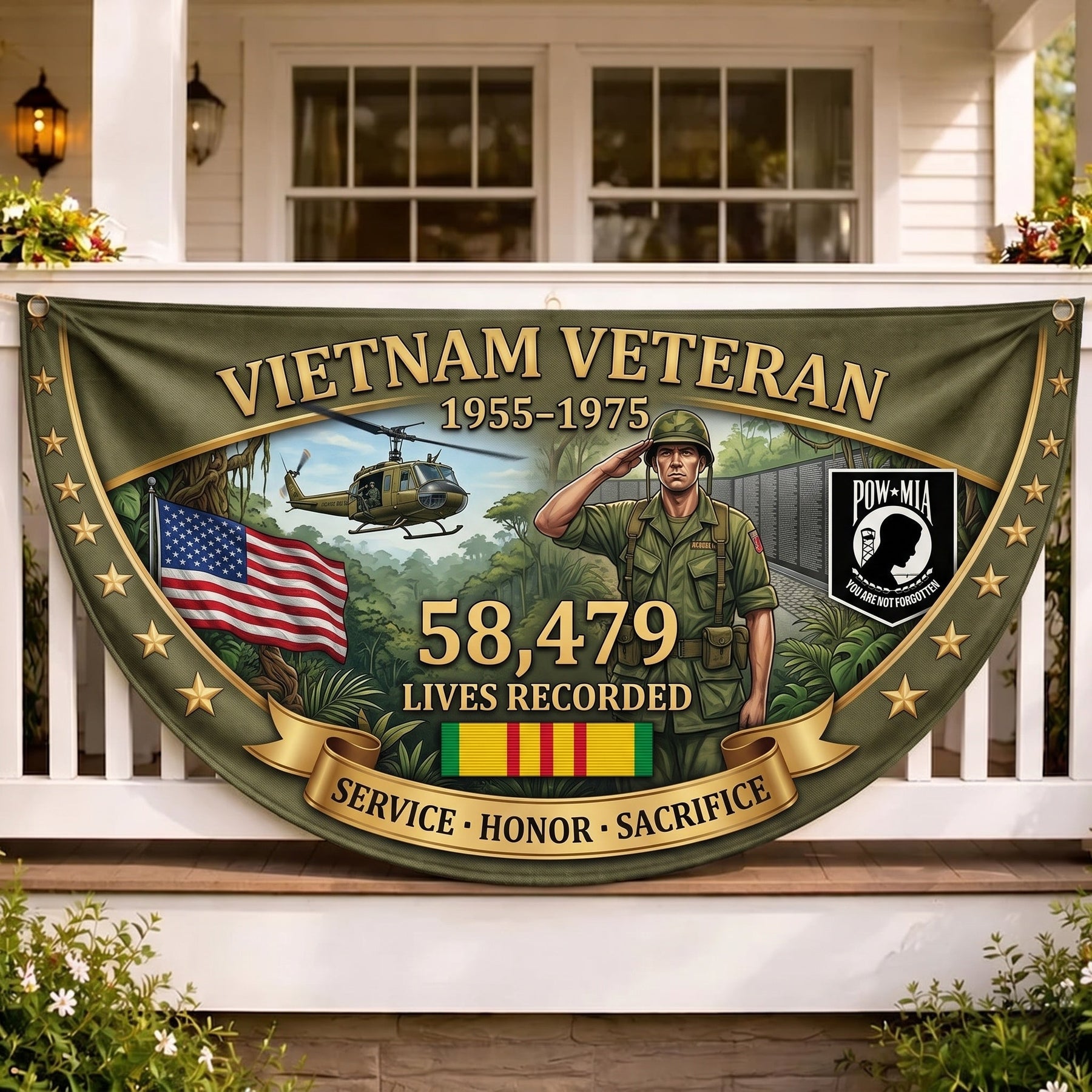 FreedomEcho – Vietnam Veteran Tribute Banner