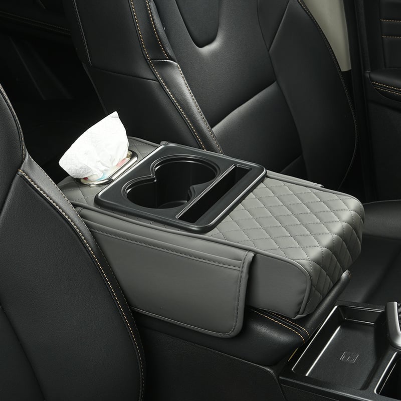 DriveEase – Multifunctional Car Armrest Cushion