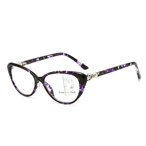 VisionLux – Women’s Trendy HD Anti-Blue Light Cat Eye Glasses
