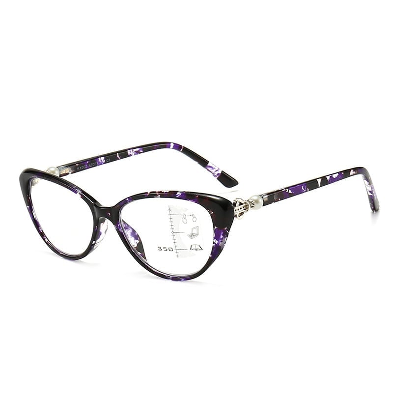 VisionLux – Women’s Trendy HD Anti-Blue Light Cat Eye Glasses