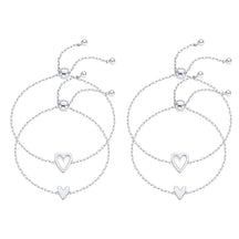 ForeverTies – Adjustable Duo Friendship Bracelet Set