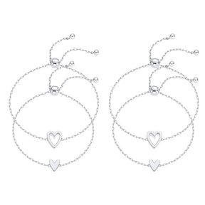 ForeverTies – Adjustable Duo Friendship Bracelet Set
