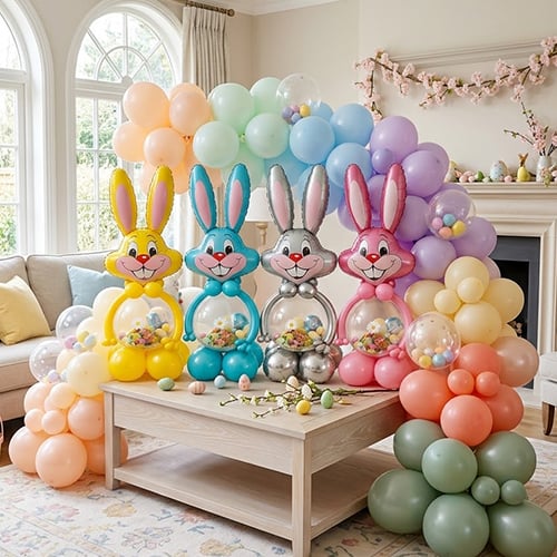 HappyHop – Easter Bunny Balloon Party Pack