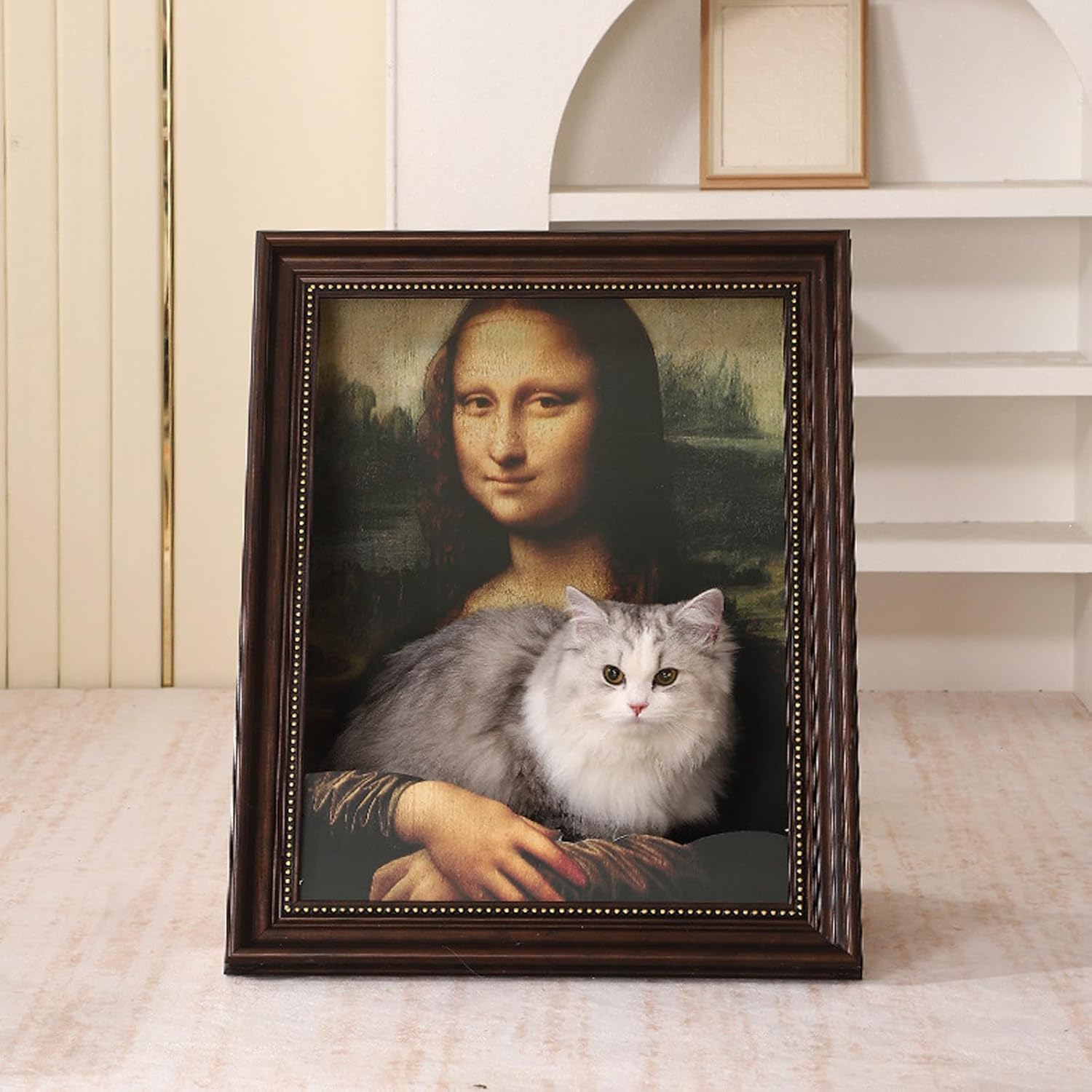 PurrfectArt – Mona Lisa Cat Scratcher Bed