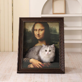 PurrfectArt – Mona Lisa Cat Scratcher Bed
