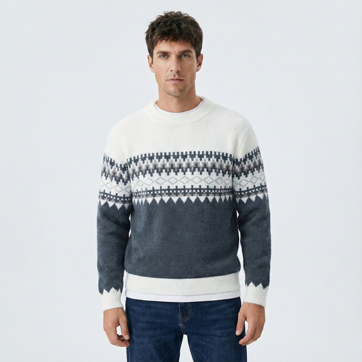 Glide Crew Neck Sweater | Lupi