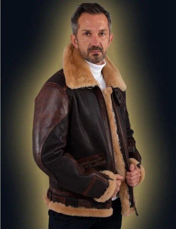 AeroFur – Aviator Shearling Jacket