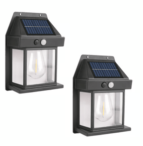 EdisonGlow – Solar Motion Sensor Wall Light