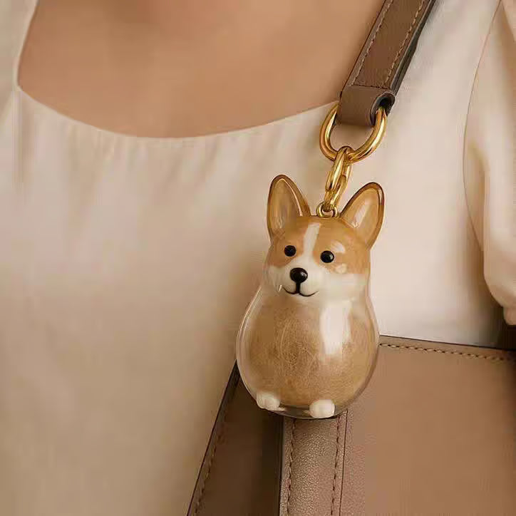 ForeverPaw – Pet Hair Memorial Keepsake Keychain