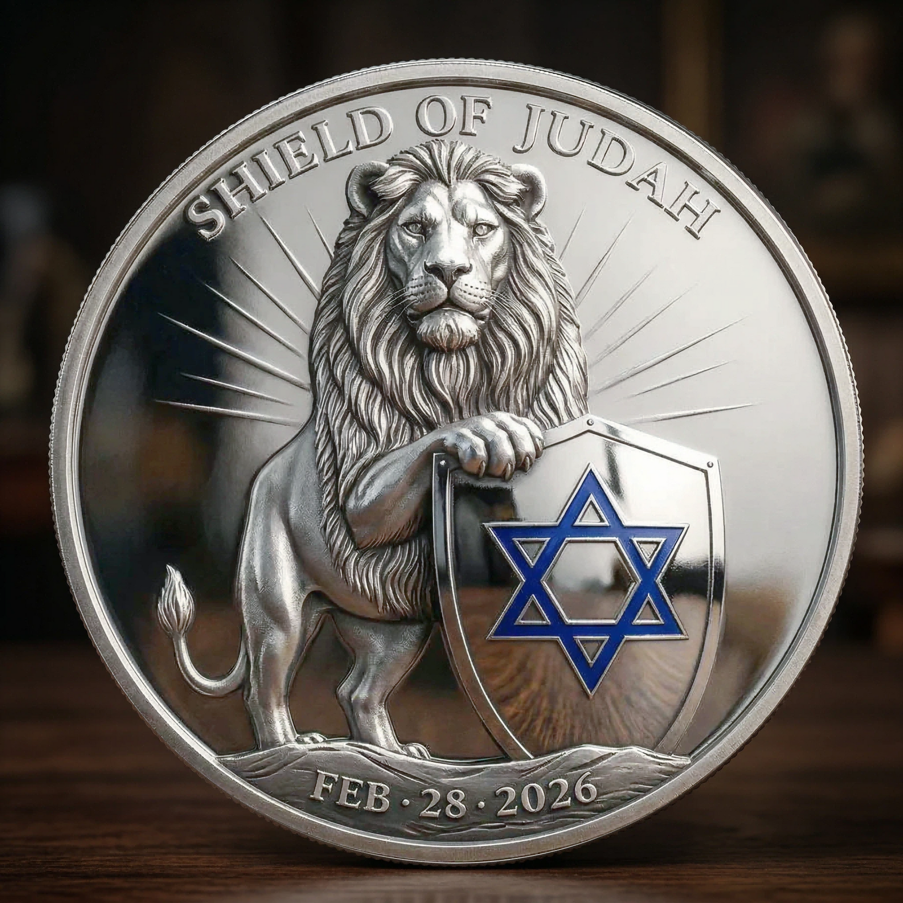 LionOfCovenant – Faith & Fortitude Coin