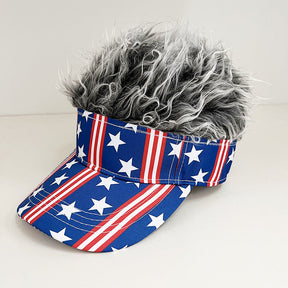 LibertyLocks – American Flag Wig Hat