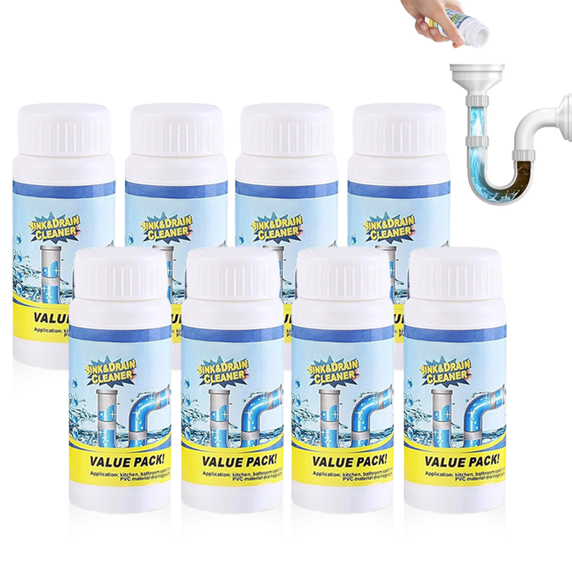 LAST DAY 50% off✨ Powerful Sink Drain Cleaner - All-Purpose Pipe Dredging Powder for Home
