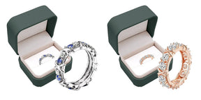 Moissanova – Magnetology Moissanite Diamond Ring