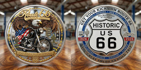 HeritageMint – Route 66-100 Years of Freedom Commemorative Medallion