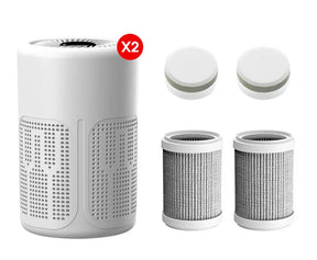 PureBreathe - Smart Air Purifier with Filter & Aromatherapy Tablets