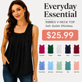 LunaFit – Lightweight Sleeveless Summer Tank Top