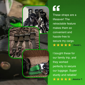 CargoLock - Retractable Ratchet Strap (2026 Upgraded Edition)