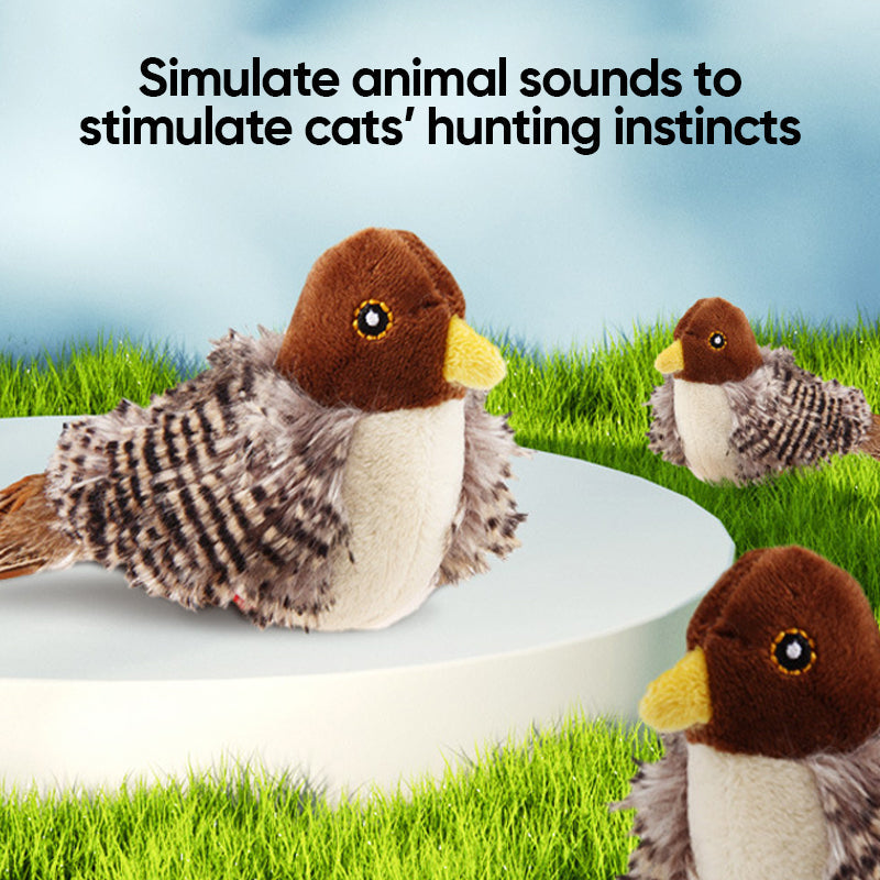 HuntFlap – Interactive Bird Cat Toy