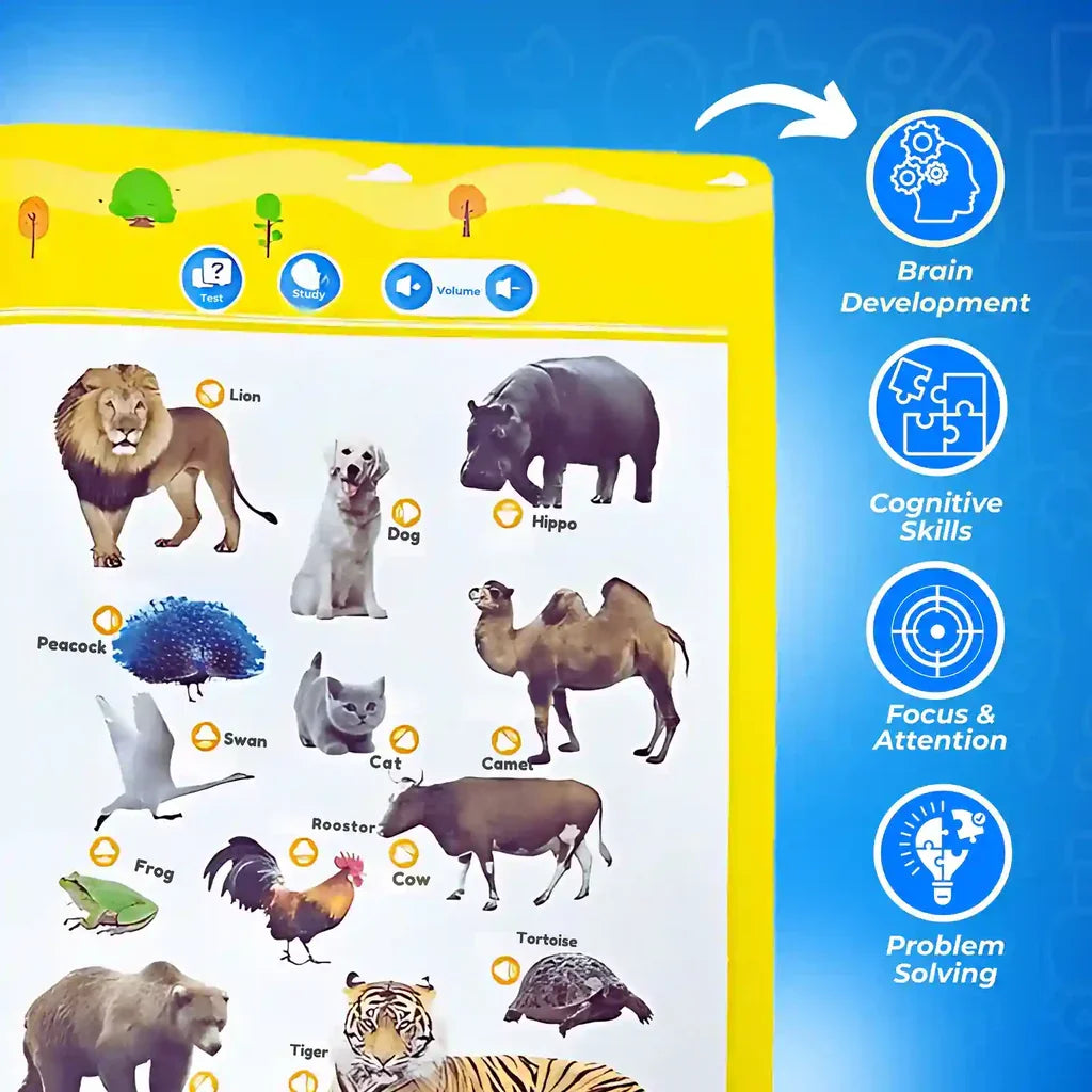 VoiceVocab Kids – Smart English Learning Book