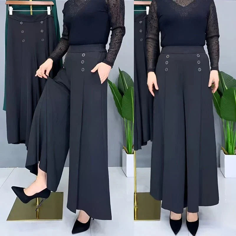 BelleFlow – Flattering Wide Leg Comfort Trousers