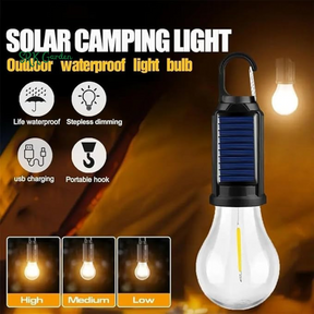 GlowHanging –  Solar Portable Camping Light