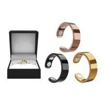 MagnaLuxe – Elegant Stainless Steel Magnetic Ring