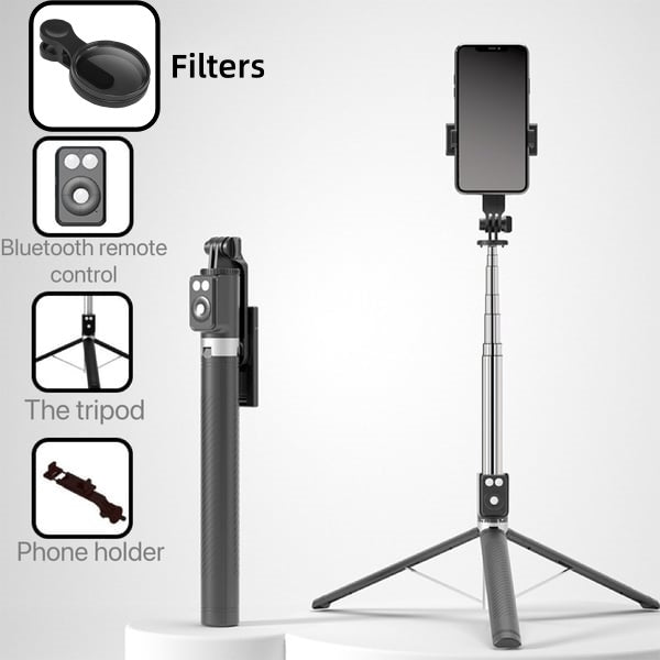 BrightCapture – Selfie Stick & Tripod Combo