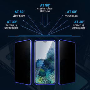 ShieldNova – Magnetic Tempered Glass Case for Samsung S23–S25