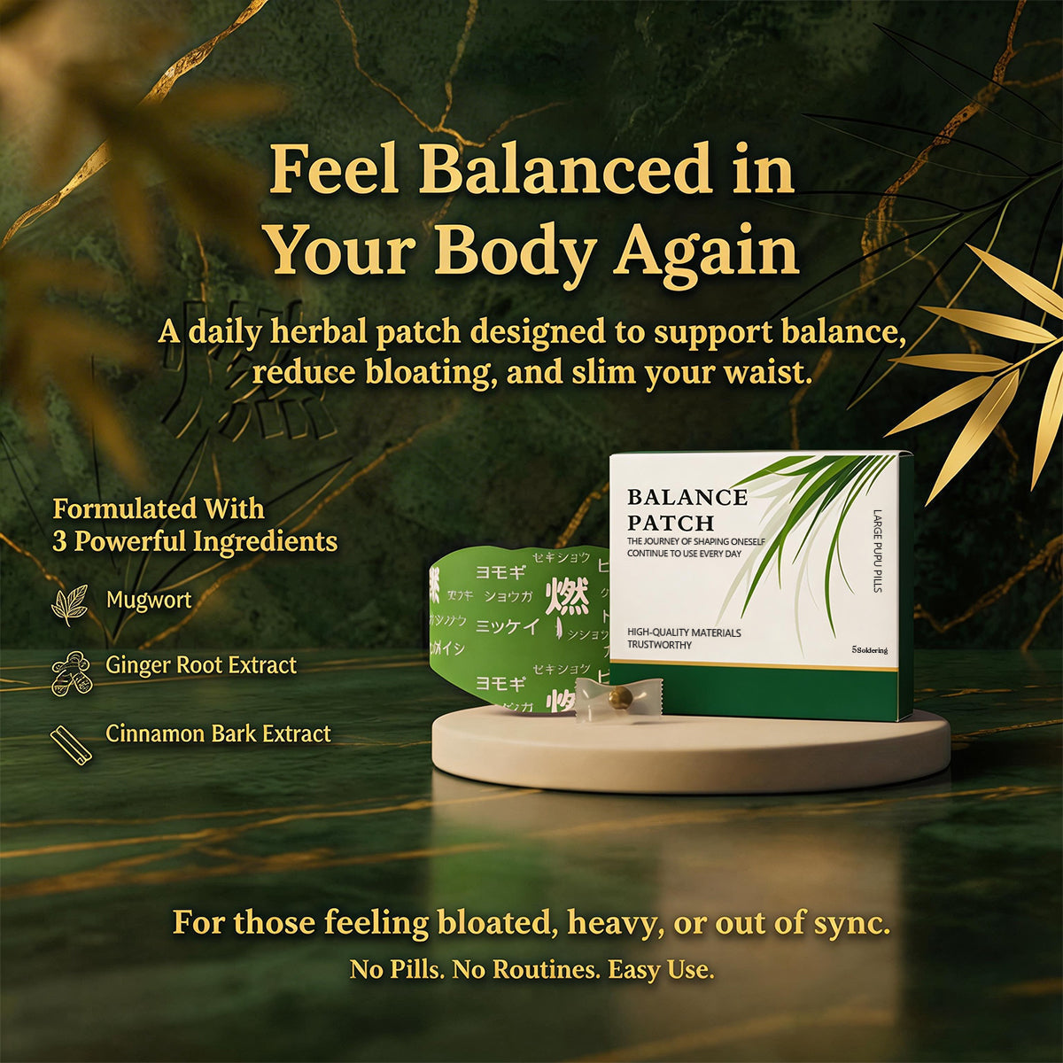 TitanHerbal – Traditional Japanese Herbal Patch