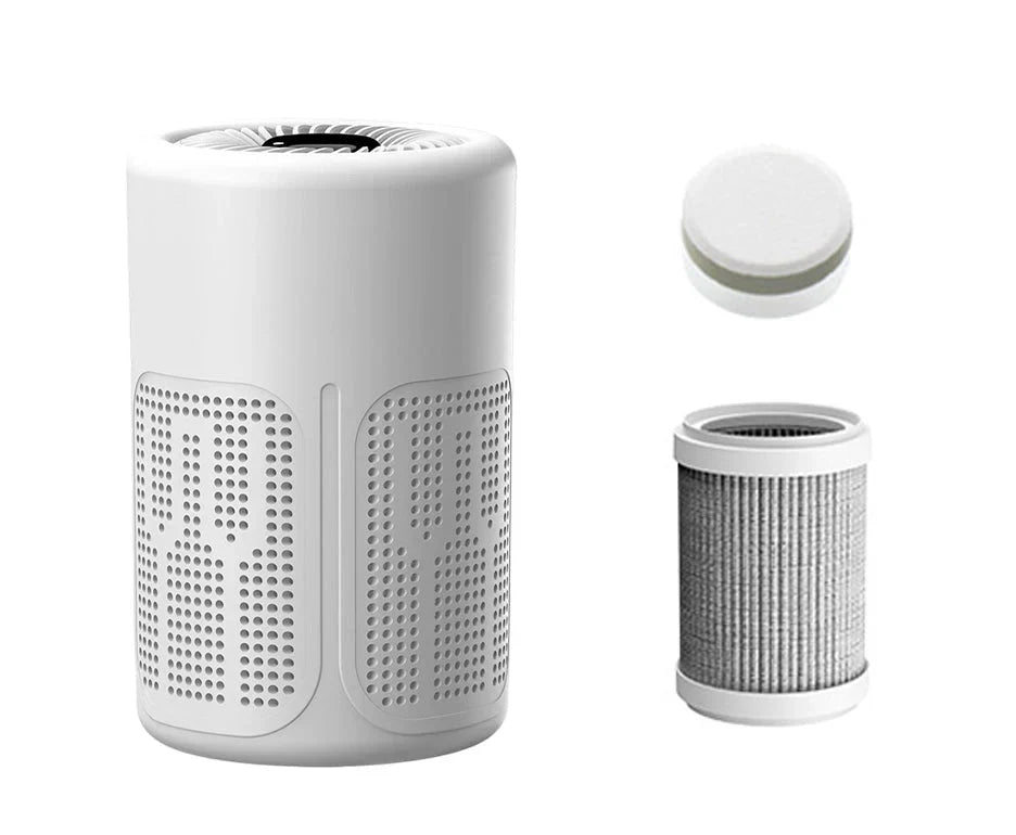 PureBreathe - Smart Air Purifier with Filter & Aromatherapy Tablets