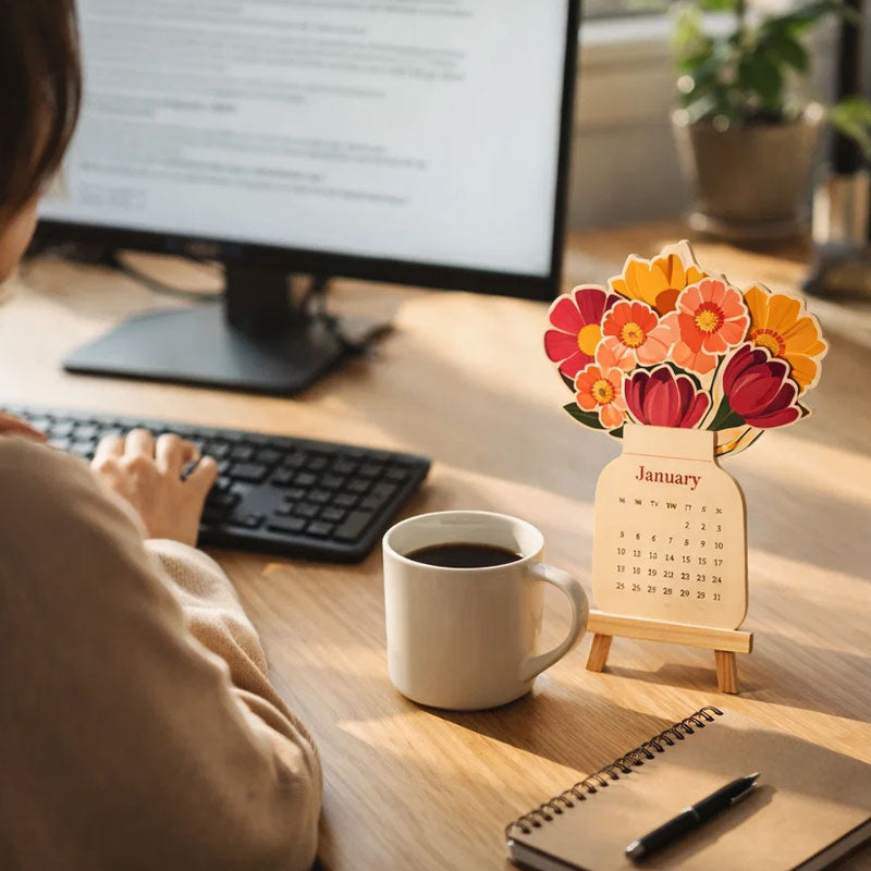 BloomDesk – Blooming Desk Flower Calendar