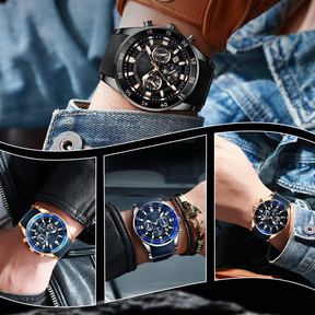 TimeForge – Rugged Men’s Multifunction Watch