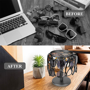 OptiSpin – Multi-Pair Eyeglasses Rotating Display Stand