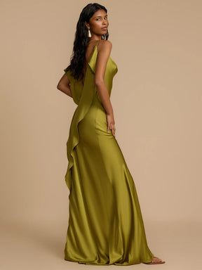VelvetGrace – Elegant Comfort Slit Maxi Dress