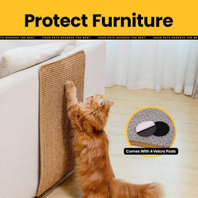 PawScratch – Natural Sisal Cat Scratch Pad