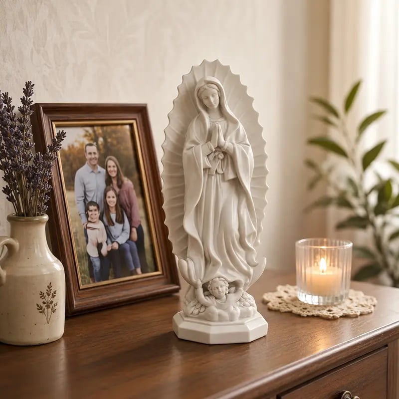 FaithKeeper – Handcrafted Jesus Storage Bowl
