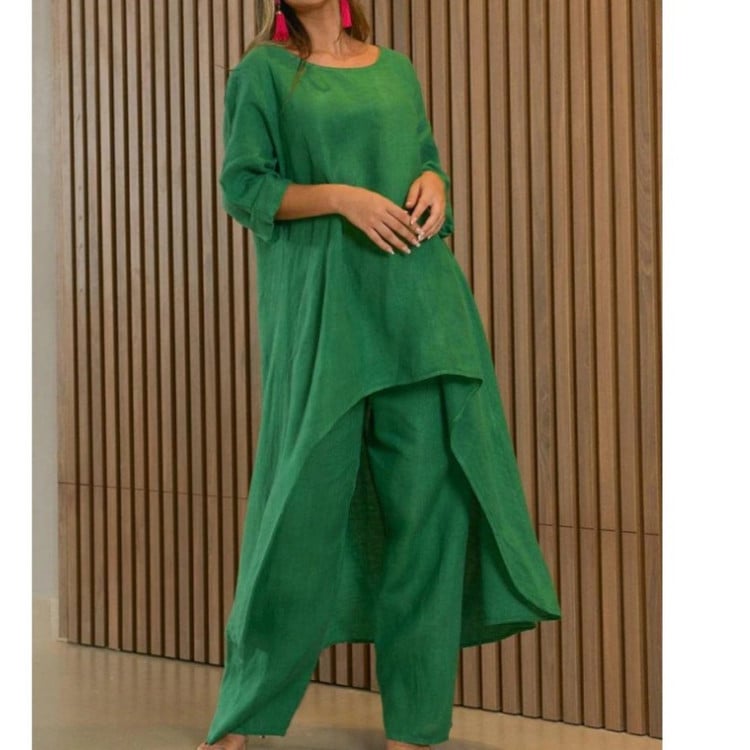 PureComfort Set – Round Neck Two-Piece Wear