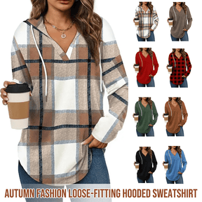 CozyCore | Loose-Fit Hooded Sweatshirt